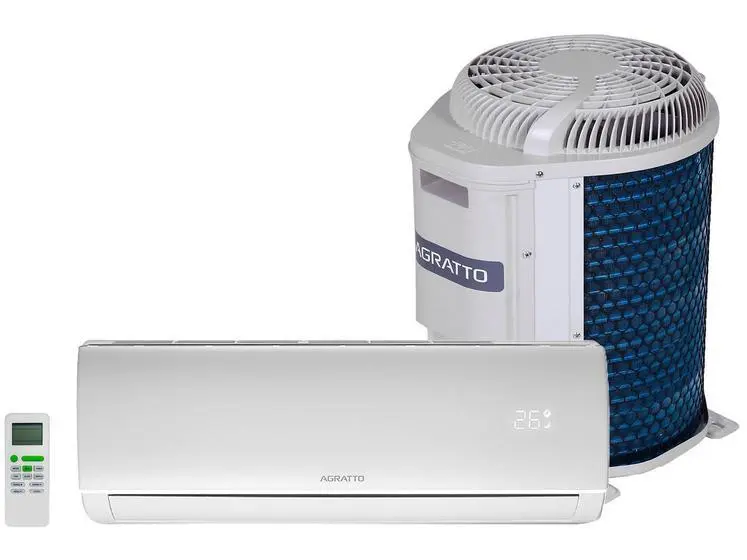 Ar Condicionado Agratto Split Eco Top 12.000 BTUs Quente/Frio - 220V