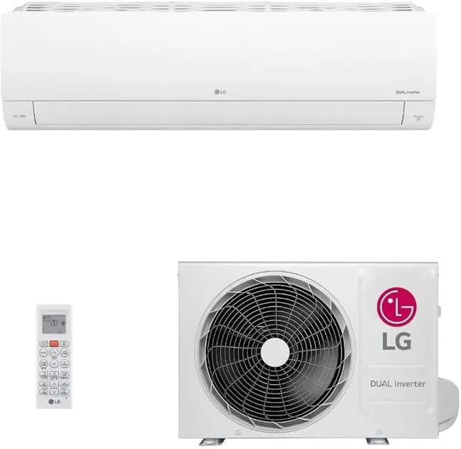 Ar Condicionado Inverter LG Dual ArtCool Voice UV Nano 9000 BTUs Quente e Frio 220V
