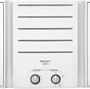 Ar Condicionado Janela Mecânico 10000 BTU Frio - Springer Midea QCK105BB - 220V