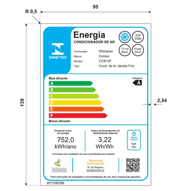 Ar Condicionado Janela Mecânico 10000 BTU Quente Frio 220V – Consul – CCS10FB Ar Condicionado Janela Mecânico 10000 BTU Quente Frio 220V - Consul - CCS10FB