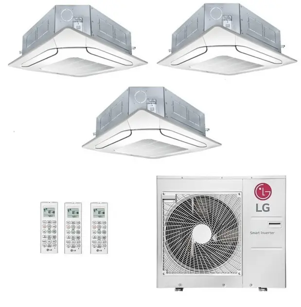 Ar Condicionado LG Inverter Multisplit 30000 BTU (12000 + 18000) Quente/Frio – 220V Ar Condicionado LG Inverter Multisplit 30000 BTU (12000 + 18000) Quente/Frio - 220V