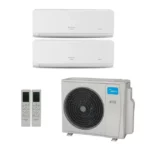 Ar Condicionado Multi Split Bi Inverter 18000 BTUs (2x9000) Quente e Frio - Springer Midea