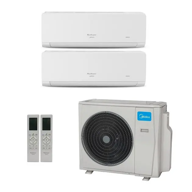 Ar Condicionado Multi Split Bi Inverter 18000 BTUs (2×9000) Quente e Frio – Springer Midea Ar Condicionado Multi Split Bi Inverter 18000 BTUs (2x9000) Quente e Frio - Springer Midea