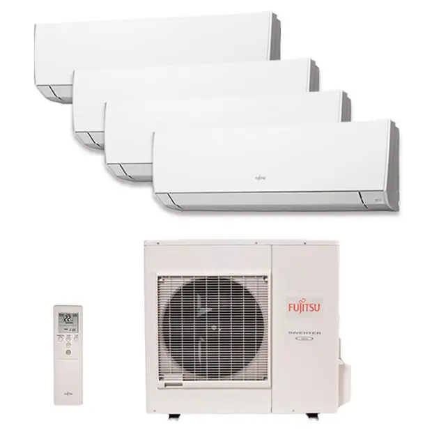 Ar Condicionado Multi Split Fujitsu 27000 BTUs Quente e Frio Inverter 220V