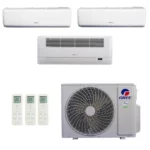 Ar Condicionado Multi Split Inverter 30.000 BTU (9.000 + 22.000) Quente e Frio 220V - Gree