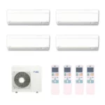 Ar Condicionado Multi Split Inverter Daikin 42000 BTU (2x9000 + 2x12000) Quente e Frio 220V