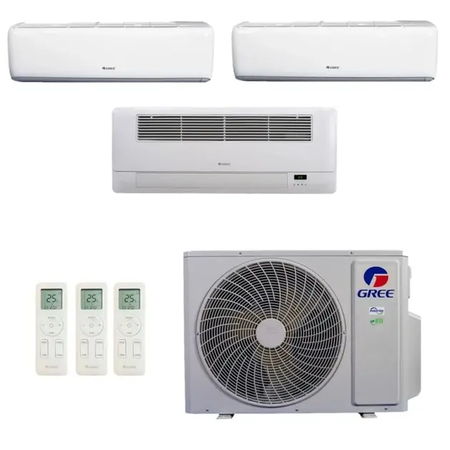 Ar Condicionado Multi Split Inverter Gree 24000 BTU Quente/Frio 220V Ar Condicionado Multi Split Inverter Gree 24000 BTU Quente/Frio 220V
