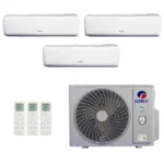 Ar Condicionado Multi Split Inverter Gree 36.000 BTU (2x 12.000 + 1x 24.000) Quente/Frio 220V