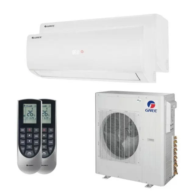 Ar Condicionado Multi Split Inverter Gree 36.000 BTU (2x 12.000 + 1x 24.000) Quente/Frio 220V Ar Condicionado Multi Split Inverter Gree 36.000 BTU (2x 12.000 + 1x 24.000) Quente/Frio 220V