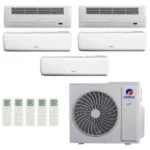 Ar Condicionado Multi Split Inverter Gree 48000 BTUs Quente e Frio - 220V - 4 Evaporadoras de 12000 BTUs
