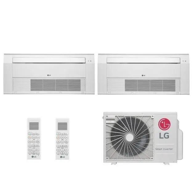 Ar Condicionado Multi Split Inverter LG 18000 BTUs (2x 9000) Quente Frio 220V