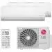 Ar Condicionado Multi Split Inverter LG 18000 BTUs (2x9000) Quente Frio 220V