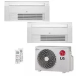Ar Condicionado Multi Split Inverter LG 21000 BTU (9000 + 12000) Quente/Frio 220V
