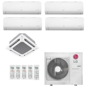 Ar Condicionado Multi Split Inverter LG 49000 BTU Quente e Frio (2x12000 + 9000 + 18000) 220V