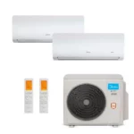 Ar Condicionado Multi Split Inverter Midea 54000 BTU (4x9000 + 18000) Quente/Frio - 220V