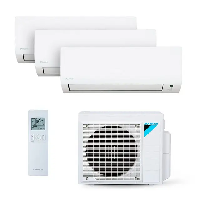 Ar Condicionado Multi Split Inverter Quente/Frio 36000 BTUs (2x9000 + 1x18000) Gree 220V