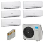 Ar Condicionado Multi Split Inverter Springer Midea 39.000 BTUs 220V (9.000 + 12.000 + 18.000) Quente/Frio