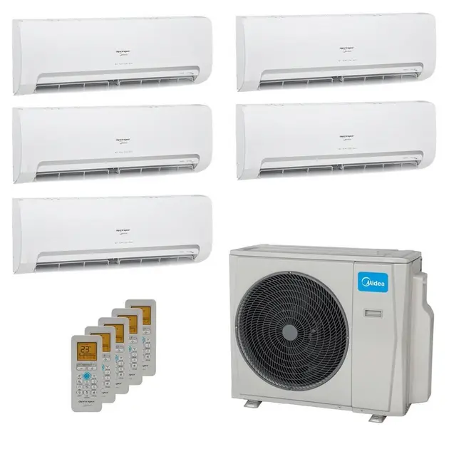 Ar Condicionado Multi Split Inverter Springer Midea 39.000 BTUs 220V (9.000 + 12.000 + 18.000) Quente/Frio