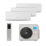 Ar Condicionado Multi Split Inverter Springer Midea 42000 BTU (2x12000 + 1x18000) Quente/Frio 220V