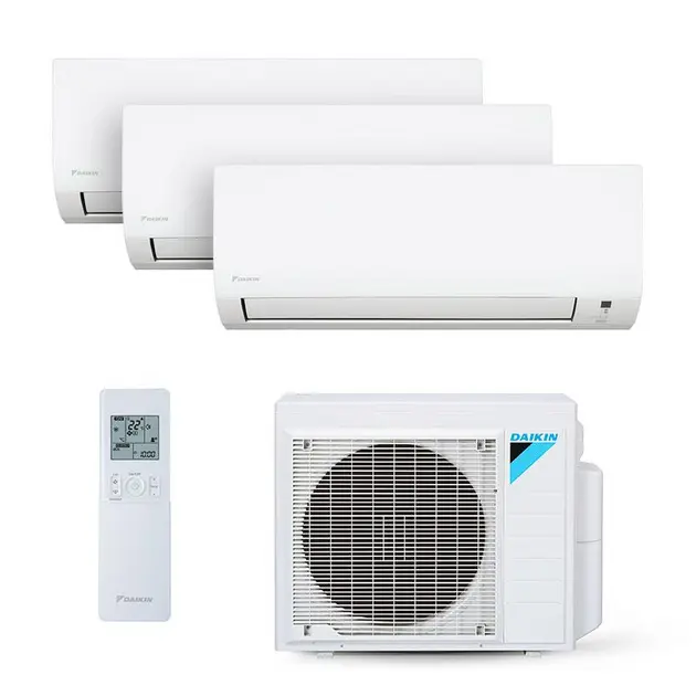 Ar Condicionado Multi Split Quad 39000 BTU (3x9000 + 1x12000) Quente e Frio Inverter Daikin - 220V