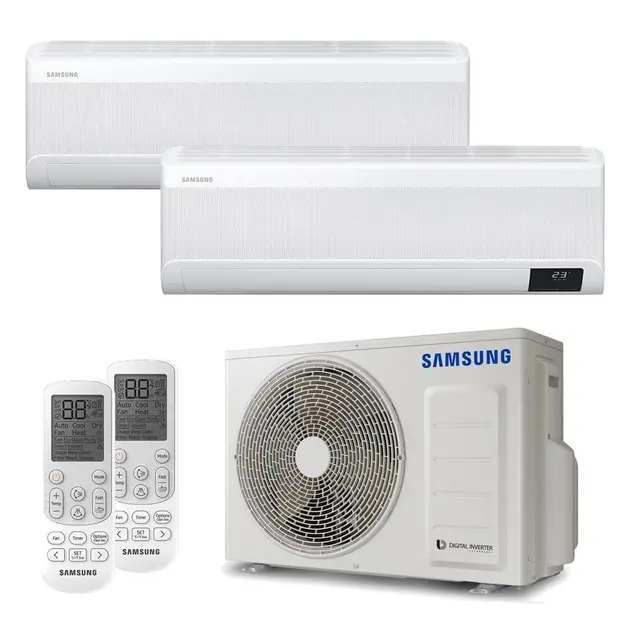 Ar Condicionado Multisplit Bi 21000 Btu(9000+12000) Quente/frio – Inverter – LG – 220v – Amnw09gsja0 Amnw12gsja0 / A3uw24gfa3
