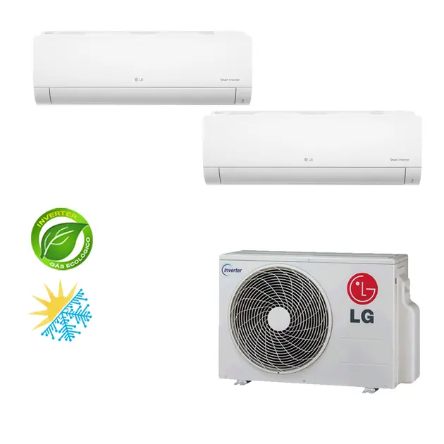 Ar Condicionado Multisplit Bi 16000 BTU Quente/Frio Inverter LG – 220V Ar Condicionado Multisplit Bi 16000 BTU Quente/Frio Inverter LG - 220V