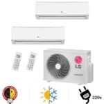 Ar Condicionado Multisplit Bi 16000 BTU Quente/Frio Inverter LG - 220V