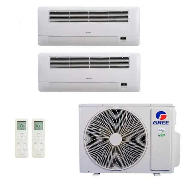 Ar Condicionado Multisplit Bi 21000 BTUs (9000+12000) Quente/Frio - Inverter - Gree - 220V