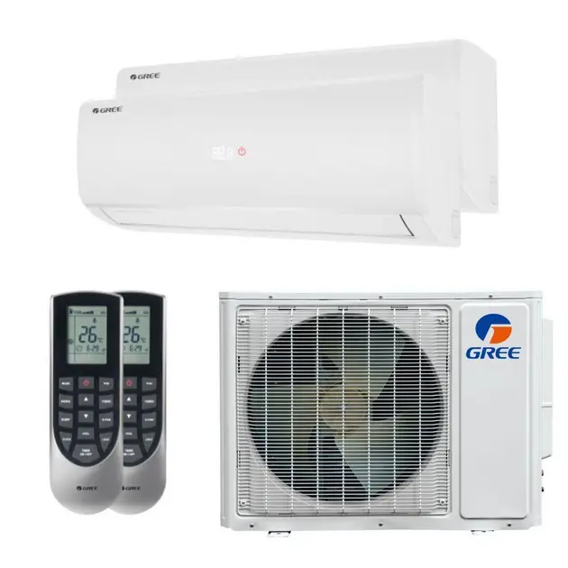 Ar Condicionado Multisplit Bi 31000 BTU (9000 + 22000) Quente/Frio - Inverter - Gree 220V