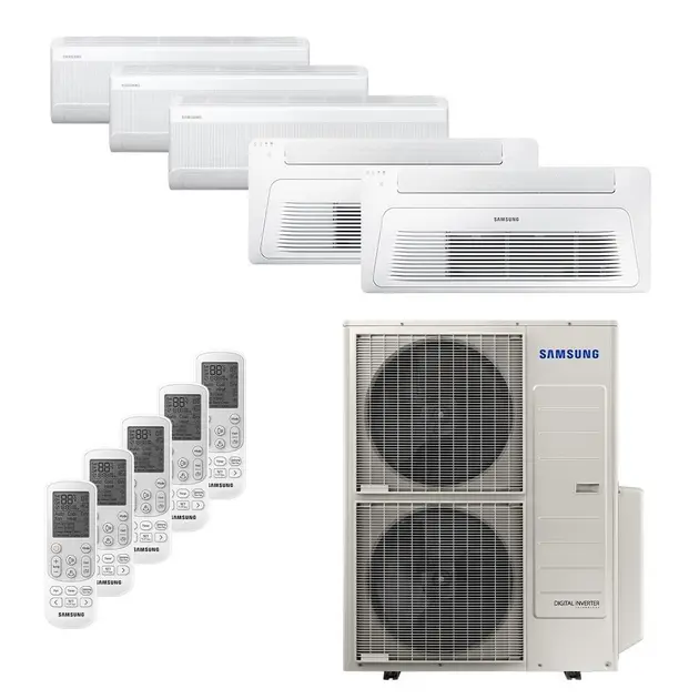Ar Condicionado Multisplit Penta 54000 Btu(4×9000+18000) Quente/frio – Inverter – Gree – 220v – Gwh(18)atd-d6dna1a Gwh(09)atb-d6dna1a / 5gwhd(42)nd6bo