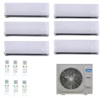 Ar Condicionado Multisplit Inverter 66000 BTU Quente/Frio (2x 9000 + 12000 + 18000) Midea - 220V
