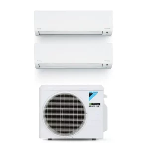 Ar Condicionado Multisplit Inverter Daikin 45000 BTUs (2x18000 + 9000) Quente/Frio 220V