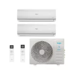 Ar Condicionado Multisplit Inverter Elgin 21000 BTU (9000 + 12000) Quente/Frio 220V