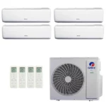 Ar Condicionado Multisplit Inverter Gree 48.000 BTUs Quente e Frio (3x9.000 + 1x24.000) 220V