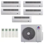 Ar Condicionado Multisplit Inverter Gree 48.000 BTUs Quente e Frio (3x9.000 + 1x24.000) 220V