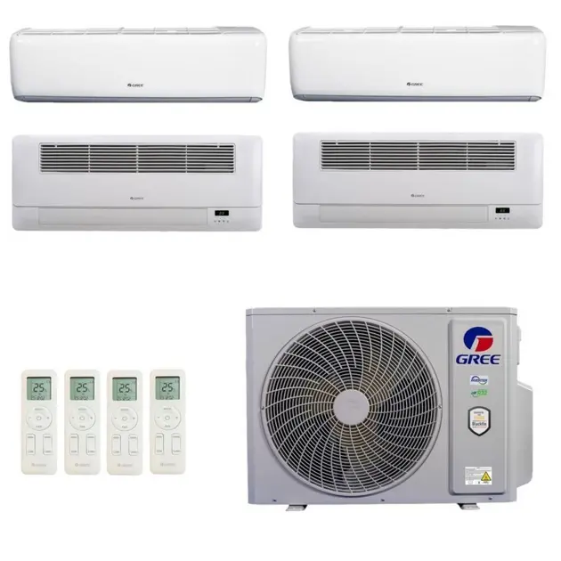 Ar Condicionado Multisplit Inverter Quente e Frio Gree 51000 BTU 220V Ar Condicionado Multisplit Inverter Quente e Frio Gree 51000 BTU 220V