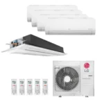 Ar Condicionado Multisplit Penta 48000 BTU (4x9000 + 12000) Quente Frio Inverter Gree 220V