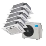 Ar Condicionado Multisplit Penta 54000 BTU (3x12000 + 2x9000) Quente/Frio Inverter Gree 220V