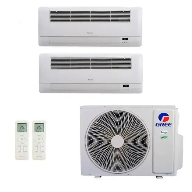 Ar Condicionado Multisplit Penta 54000 Btu(3×12000+2×9000) Quente/frio – Inverter – Gree – 220v – Gwh(12)atc-d6dna1a Gwh(09)atb-d6dna1a /