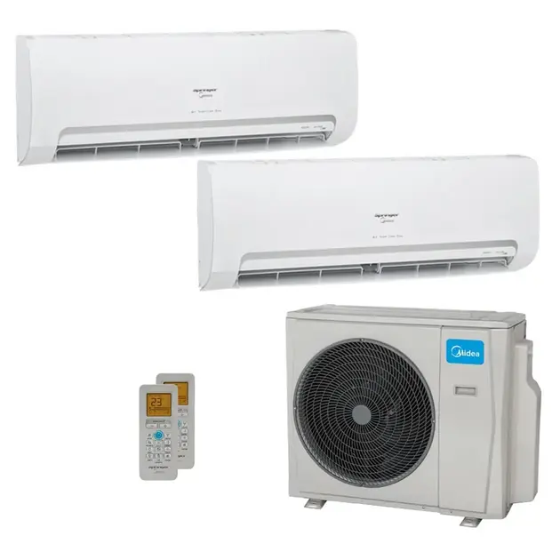 Ar Condicionado Multisplit Penta 54000 BTU (4×9000 + 18000) Quente/Frio Inverter Springer Midea – 220V Ar Condicionado Multisplit Penta 54000 BTU (4x9000 + 18000) Quente/Frio Inverter Springer Midea - 220V