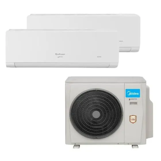 Ar Condicionado Multisplit Penta 54000 BTU (4×9000 + 18000) Quente/Frio Inverter Springer Midea – 220V Ar Condicionado Multisplit Penta 54000 BTU (4x9000 + 18000) Quente/Frio Inverter Springer Midea - 220V