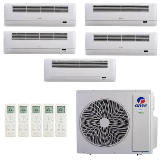 Ar Condicionado Multisplit Q/F Inverter 48000 BTU (4x9000+12000) - Gree - 220V