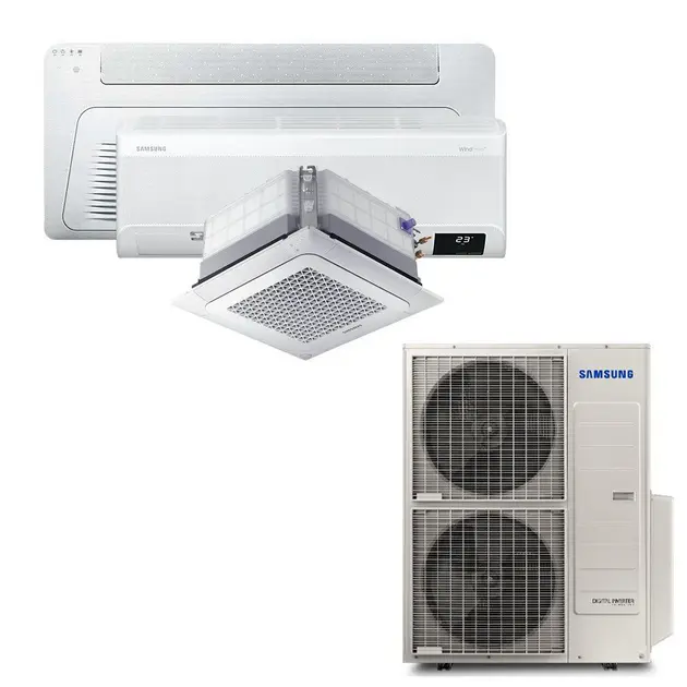 Ar Condicionado Multisplit Quad 48000 BTUs (4×12000) Quente Frio Inverter Samsung 220V Ar Condicionado Multisplit Quad 48000 BTUs (4x12000) Quente Frio Inverter Samsung 220V