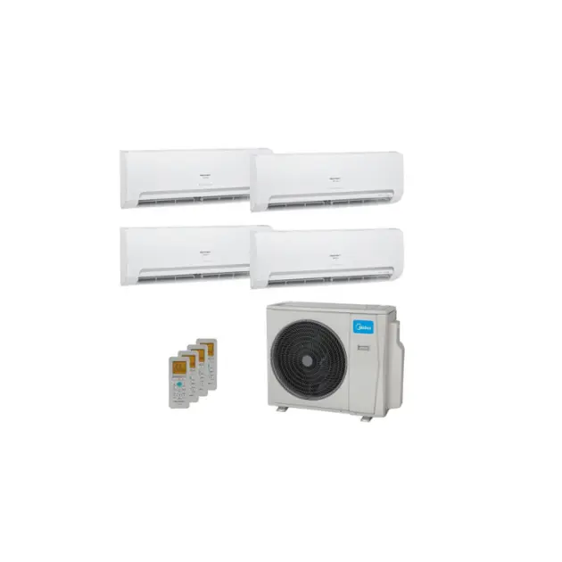 Ar Condicionado Multisplit Quad 54000 BTUs Quente Frio Inverter Springer Midea 220V