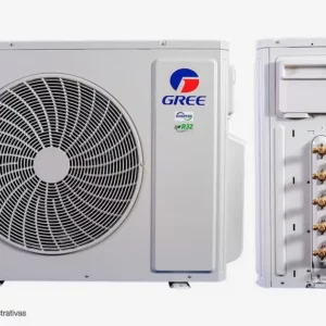 Ar Condicionado Multisplit Quad 55000 Btu (2x12000+9000+22000) Quente/Frio - Inverter - Gree - 220V