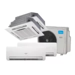 Ar Condicionado Multisplit Quad Gree 42000 BTU (2x9000 + 2x12000) Quente/Frio Inverter 220V