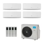 Ar Condicionado Multisplit Quente/Frio Inverter Springer Midea 57000 BTUs (3x9000+12000+18000) 220V