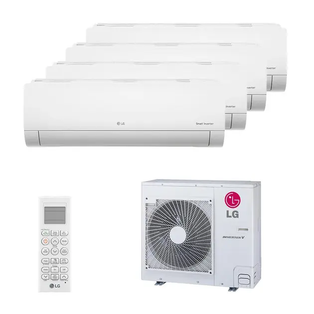 Ar Condicionado Multisplit Tri 33000 BTUs (2×12000 + 9000) Quente/Frio – Inverter – Gree – 220V Ar Condicionado Multisplit Tri 33000 BTUs (2x12000 + 9000) Quente/Frio - Inverter - Gree - 220V