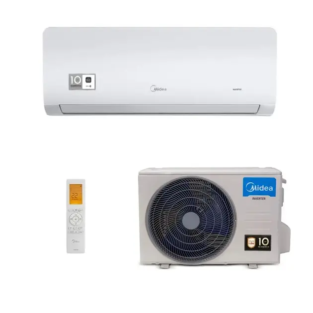 Ar Condicionado Multisplit Tri 45000 BTU (9.000 + 12.000 + 24.000) Quente/Frio - Inverter - Springer Midea 220V