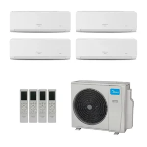 Ar Condicionado Multisplit Tri 45000 BTU (9000+12000+24000) Quente/Frio - Inverter - Springer Midea - 220V